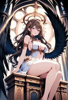 黒翼の誘惑天使