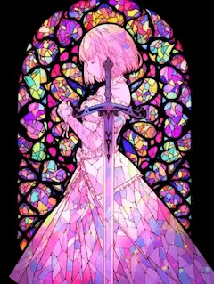 剣とステンドグラス