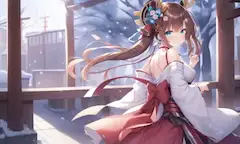 神社の冬支度