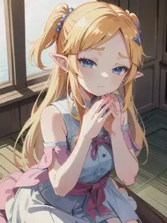 エルフ少女