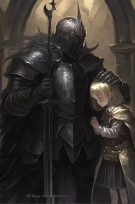 騎士と少女