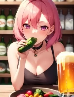 生野菜にビールっしょ！