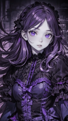 purple gothic