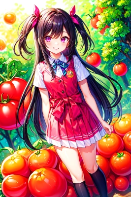 トマトとうちの子♥（22枚）