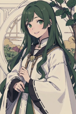 深緑の聖女