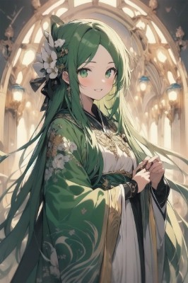 深緑の聖女２