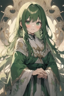 深緑の聖女３