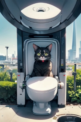 猫ちゃん用トイレ