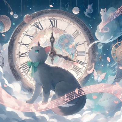 時計と猫と桃色の旋律