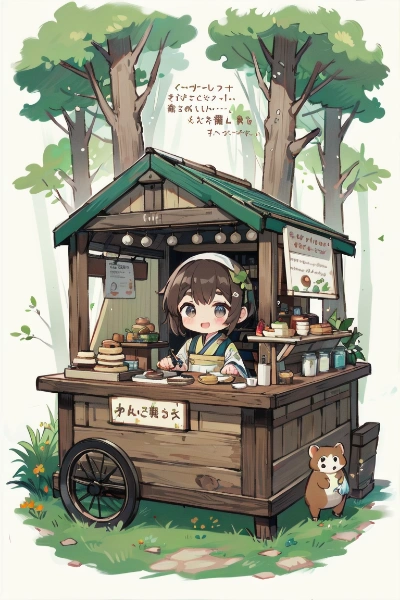 森のたぬき茶屋