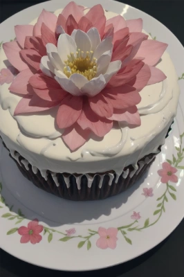 花のケーキ