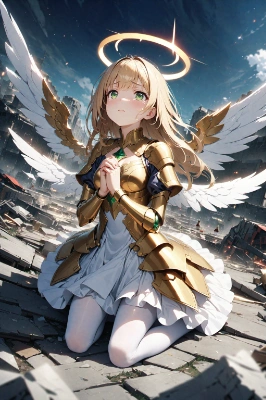 平和を祈る天使