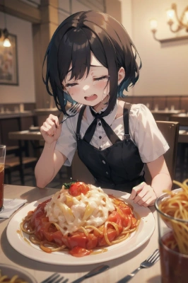 こいつにスパゲティを食わしてやりたいんですがかまいませんね!!