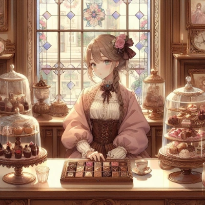 貴婦人の小さなチョコレート店