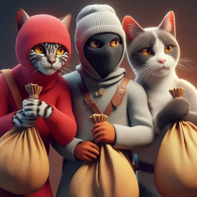 怪盗猫の三姉妹