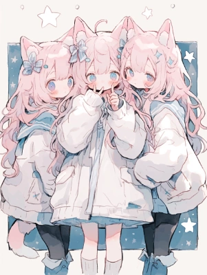 三姉妹猫